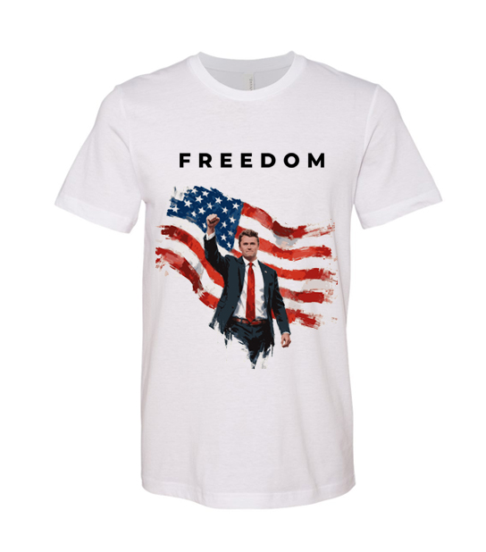 Charlie Kirk Freedom Tshirt